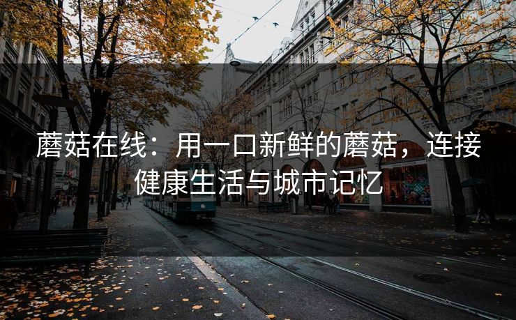 蘑菇在线：用一口新鲜的蘑菇，连接健康生活与城市记忆